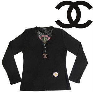 CHANEL Tees - Long Sleeve Tops for Women - Poshmark